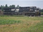 NS 9843 Resting at Sandusky Yard